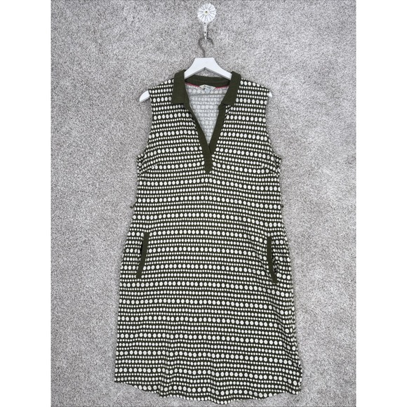 Boden Dresses & Skirts - Boden Women's Midi Dress L/XL Green 100% Cotton A-Line